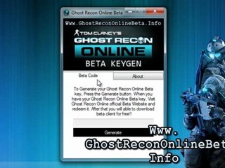 How to Get Free Ghost Recon Online Beta Keys!!