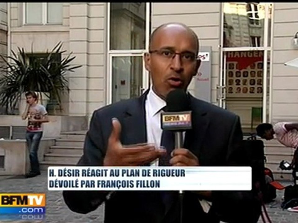 Harlem Désir réagit au plan de rigueur