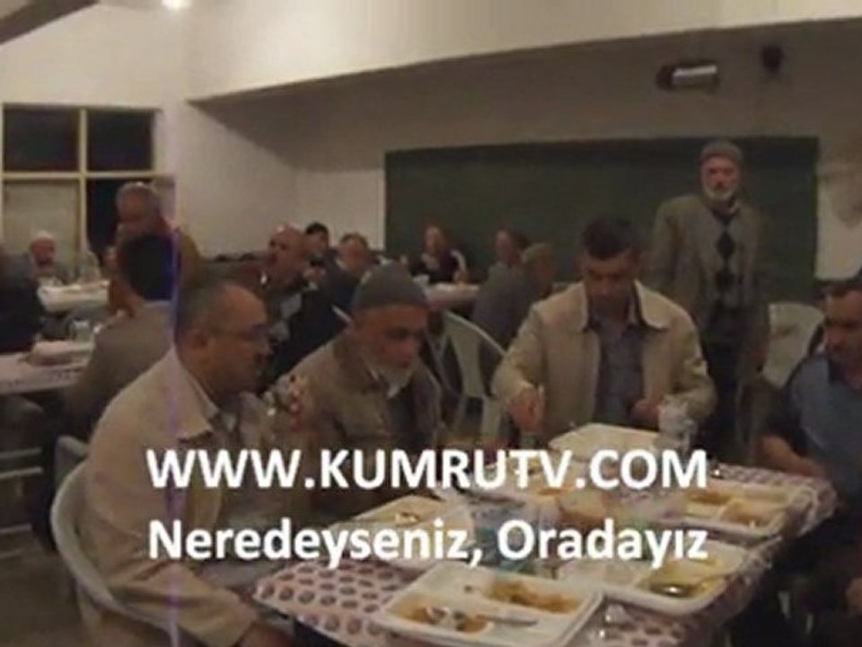 BOZAĞAÇ CAMİ'NDE İFTAR COŞKUSU