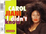 CAROL JIANI - I didn't know (venetian club mix)
