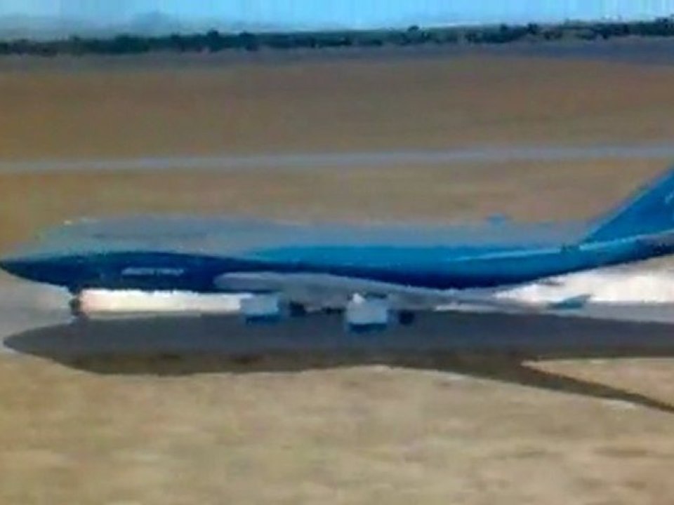 Boeing 747 Take Off Antalya Departure
