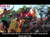 Tưng bừng lễ rước cúp vô địch CLB Sông Lam Nghệ An