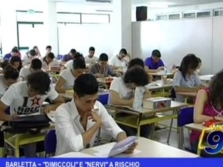 Barletta | "Dimiccoli" e "Nervi" a rischio