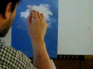 How to Paint Clouds with Acrylic