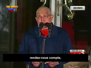 HUGO CHAVEZ - DÉNONCE LES MASSACRES DE L'OTAN EN LIBYE (21 AOÛT 2011)
