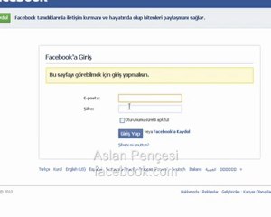 facebook hebınızı çalınmasını önlemek için bi önlem