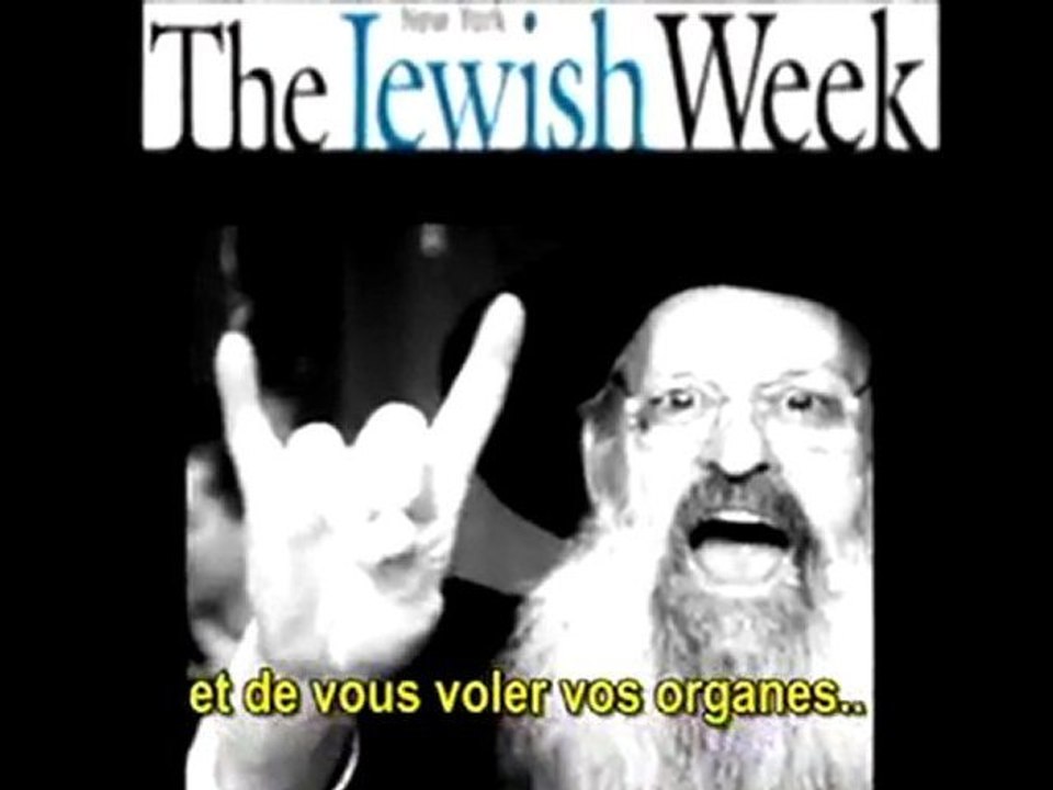 La subversion des juifs sionistes