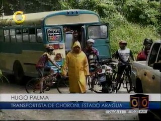 Derrumbes carretera Choroní