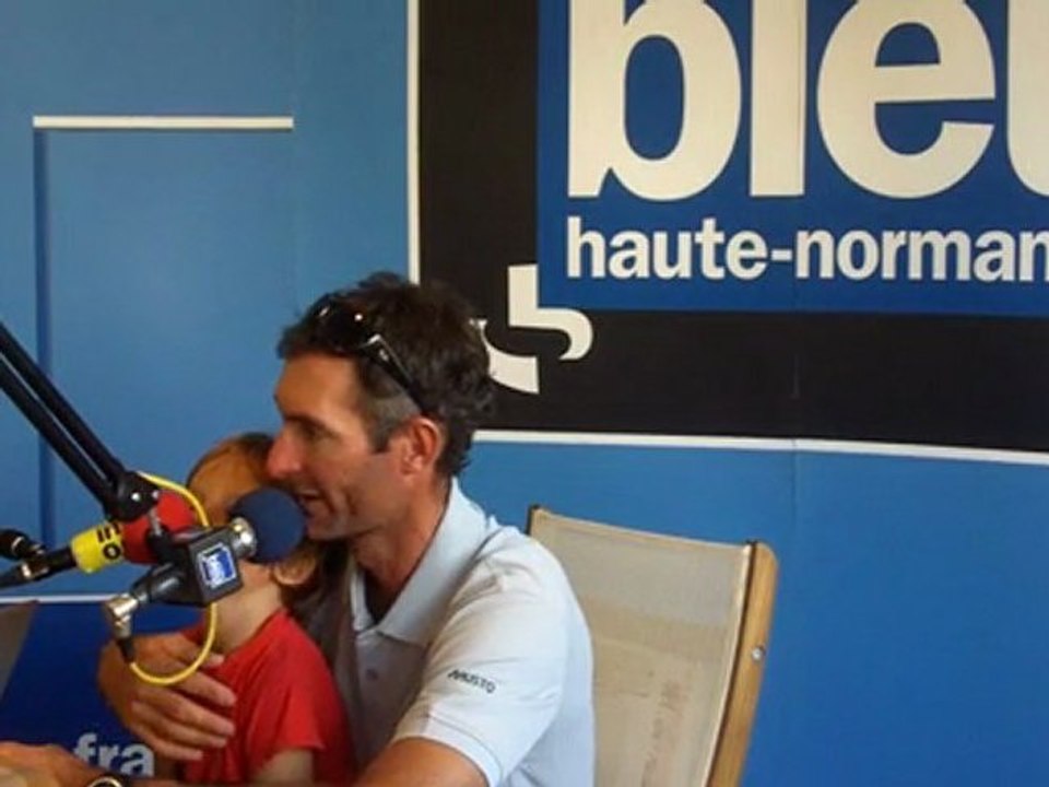 Jérémie Beyou, vainqueur de la solitaire du Figaro 2011, France Bleu