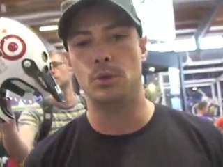 Les casques Urge Bike à l'Euro bike 2009