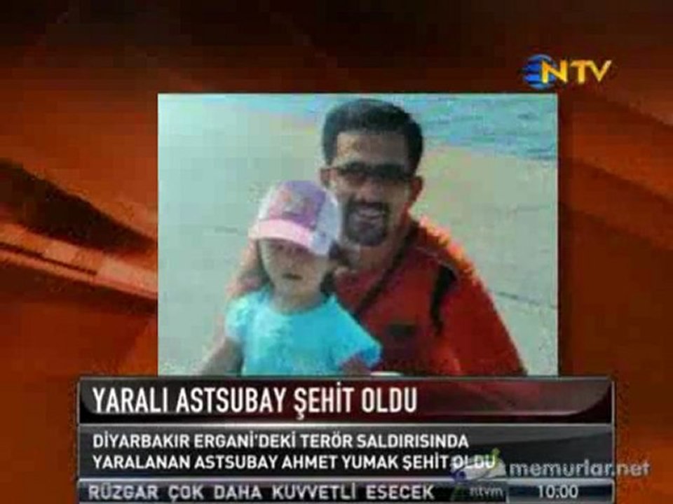 Hayata döndürülen astsubay şehit oldu