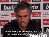 Le soutien de Bernabéu à Mourinho