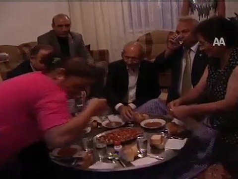 Kılıçdaroğlu,iftarda