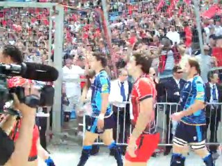 entrée des joueurs"le velodrome"