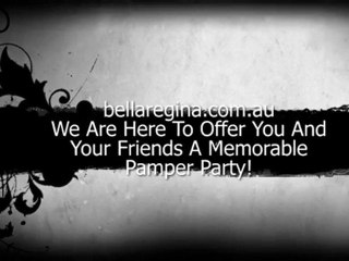 Fun Pamper Parties; Australia Pamper Party treatments