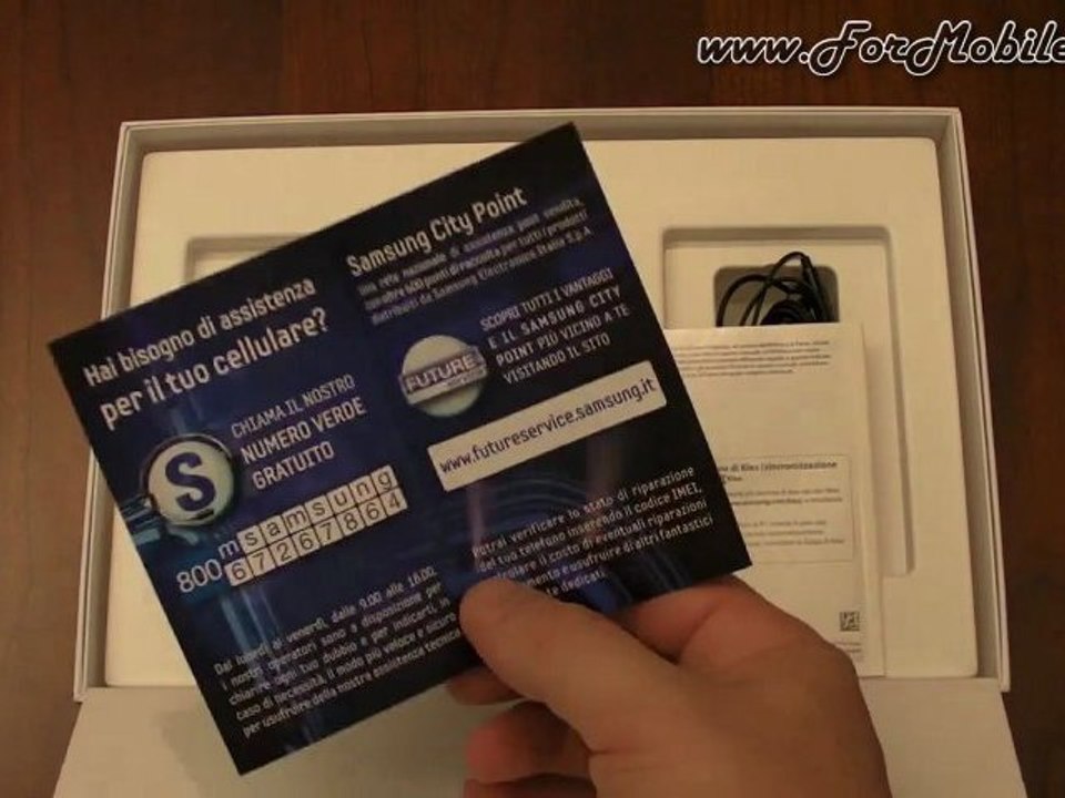 Unboxing di Samsung Galaxy Tab 10.1 - esclusiva italiana !