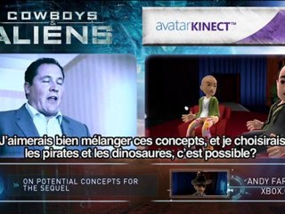 Cowboys& Envahisseurs - XBOX KINECT interview Jon Favreau