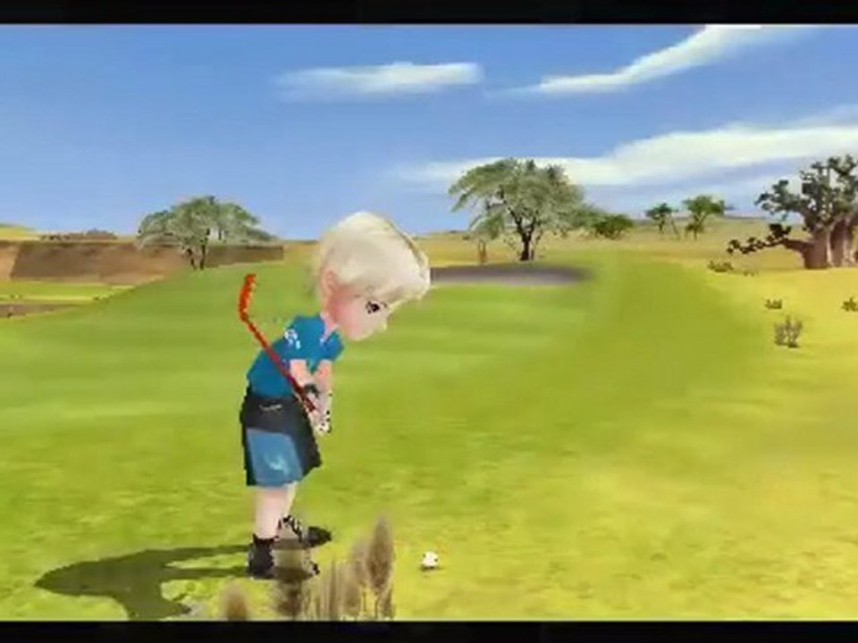 Demo Let's Golf 2 by Gameloft - Chip-in dal bunker