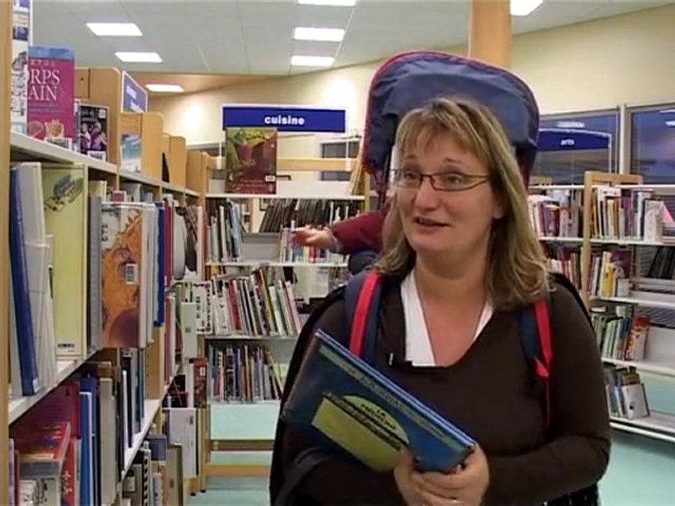 Des Valdoisiens en bibliothèque