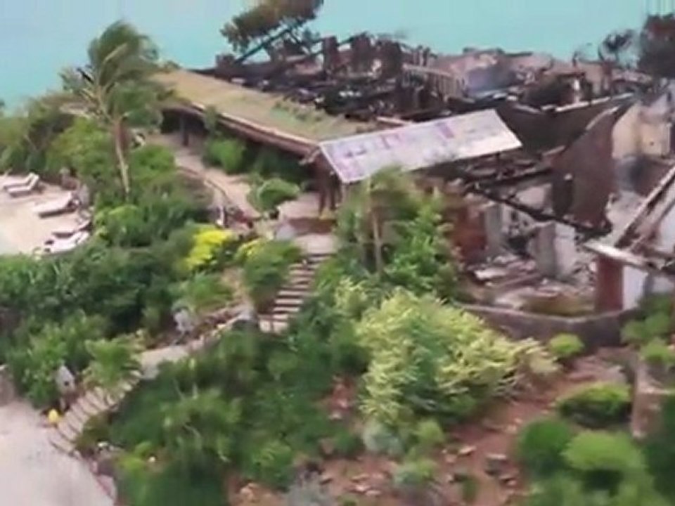 Exclusivité : Richard Branson et Kate Winslet après l'incendie