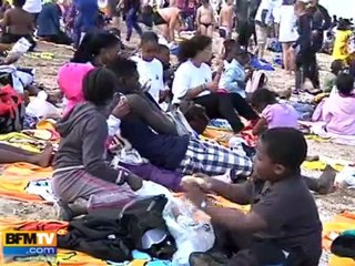 Journée à la mer pour "les oubliés des vacances"