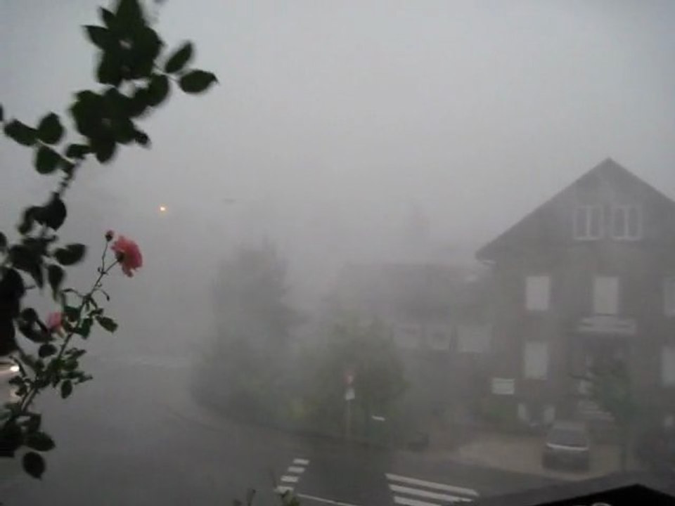 Violent orage !