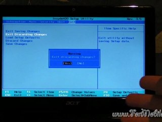 Download Video: Acer Aspire One D257 - Demo boot, switch SO, BIOS