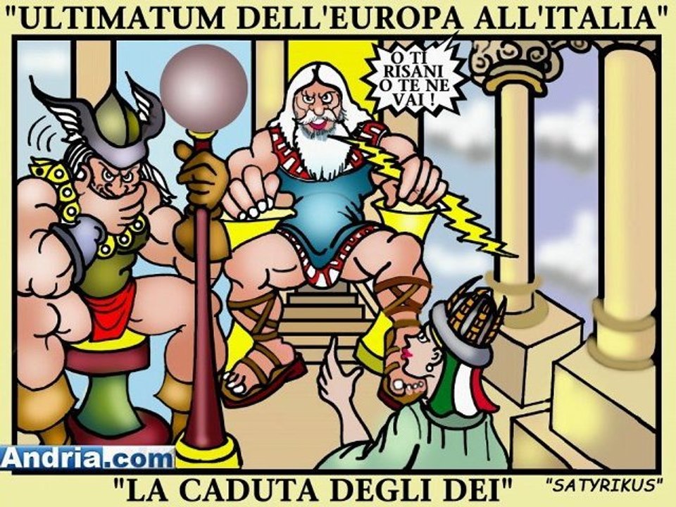 SATYRIKUS -  Ultimatum dell'Europa all'Italia
