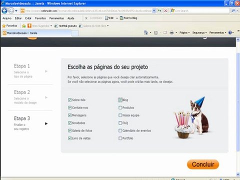 WebNode - Primeiros passos