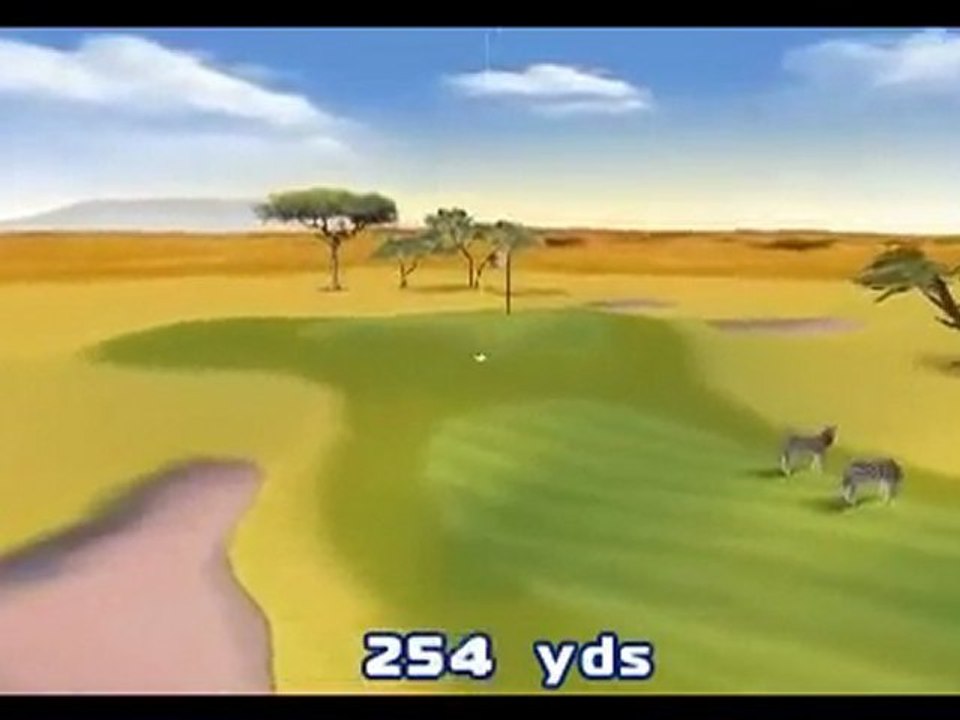 Demo Let's Golf 2 by Gameloft - Birdie (Kenya - buca 3)