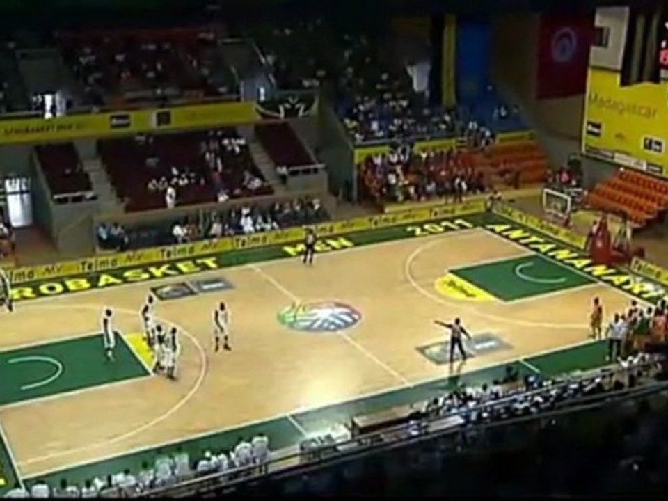 AFROBASKET 2011 :SENEGAL vs COTE D'IVOIRE 1ére MI-TEMPS