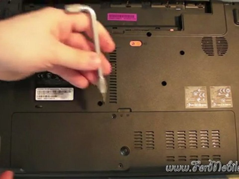 Packard Bell EasyNote TS13HR - Parziale smontaggio