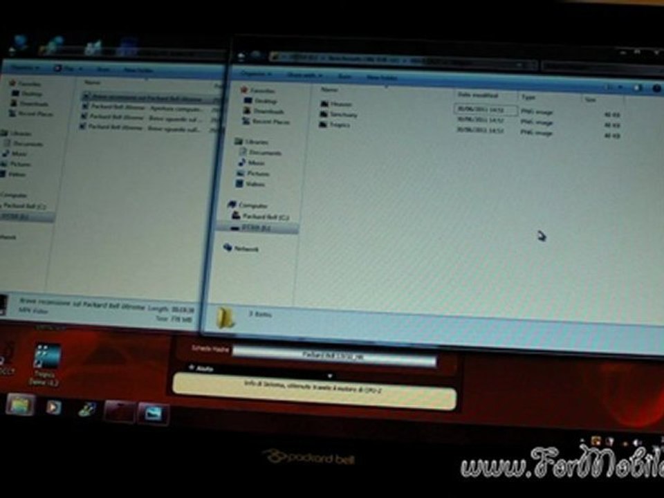 Packard Bell EasyNote TS13HR - Breve sguardo sulla grafica