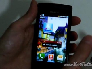 Samsung Wave II (S8530) - Focus sull'impostazione di account mail e messaggi