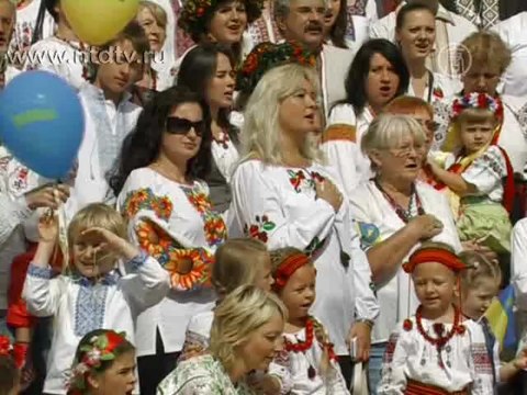 Украина отпраздновала 20-ю годовщину Независимости