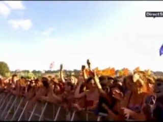 MGMT - Brian Eno live @ Glastonburry 2010