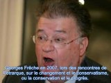 Georges Frêche aux rencontres de Pétrarque sur le progrès et le conservatisme