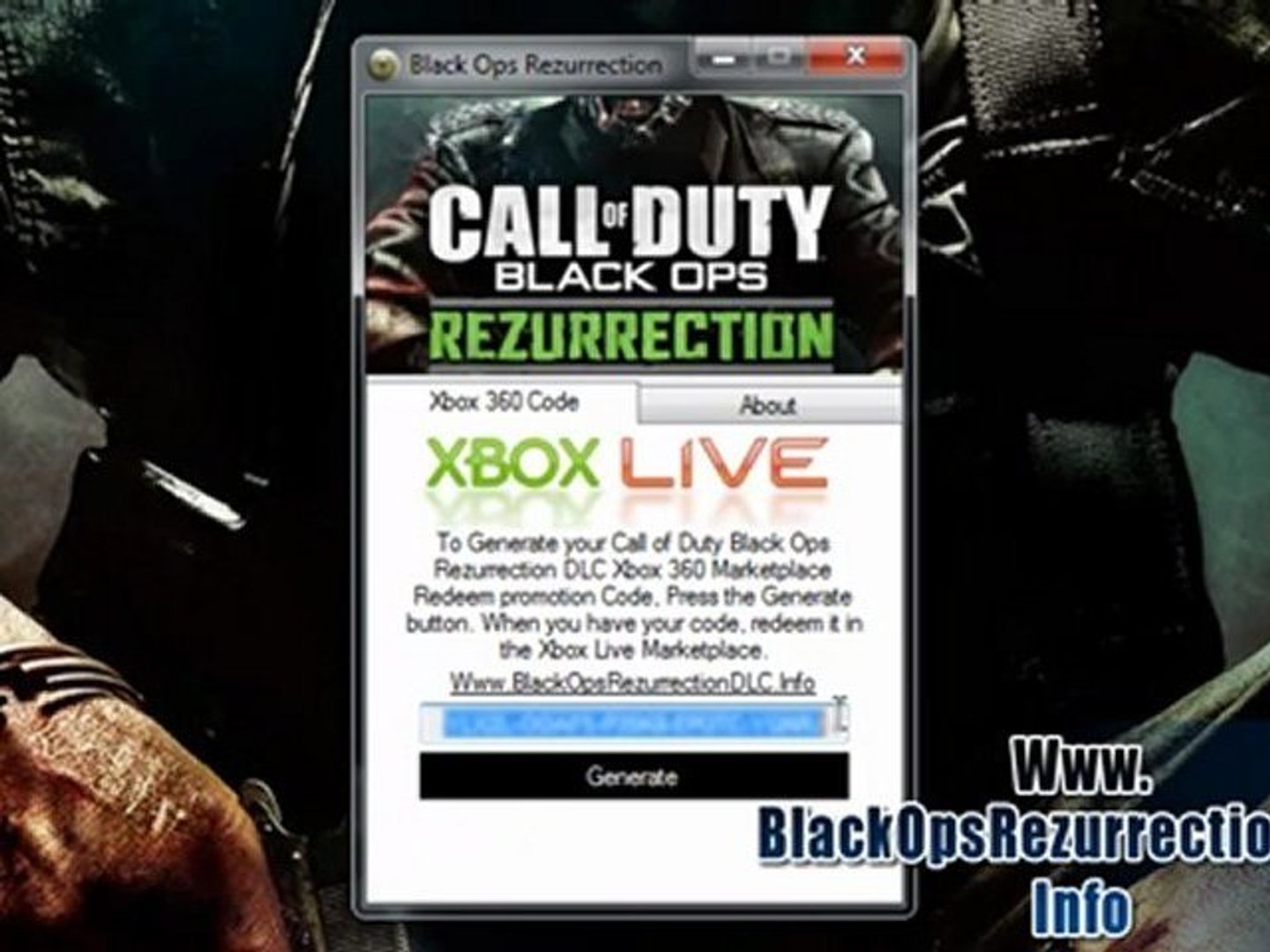 Black Ops Resurrection Map Pack DLC Code Leaked - Free Download - video  Dailymotion