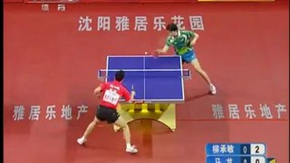 Penhold vs Shakehand 2011: Ma Long-Ryu Seung Min