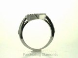 FDENR8801B  Princess Cut Diamond Matching Anniversary Band