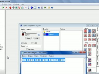 Game Maker Ders 2 muhammedix