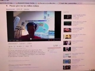 Youtuber SCAM! Don't send this loser your money, flag his video!