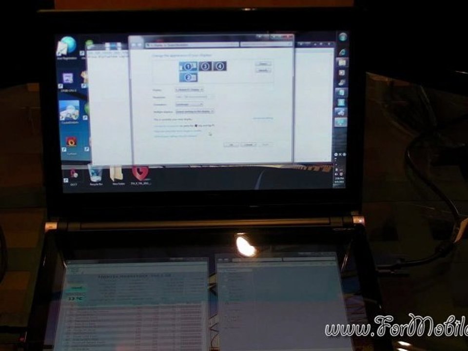 Acer Iconia - Demo su 2 monitor extra (via HDMI...