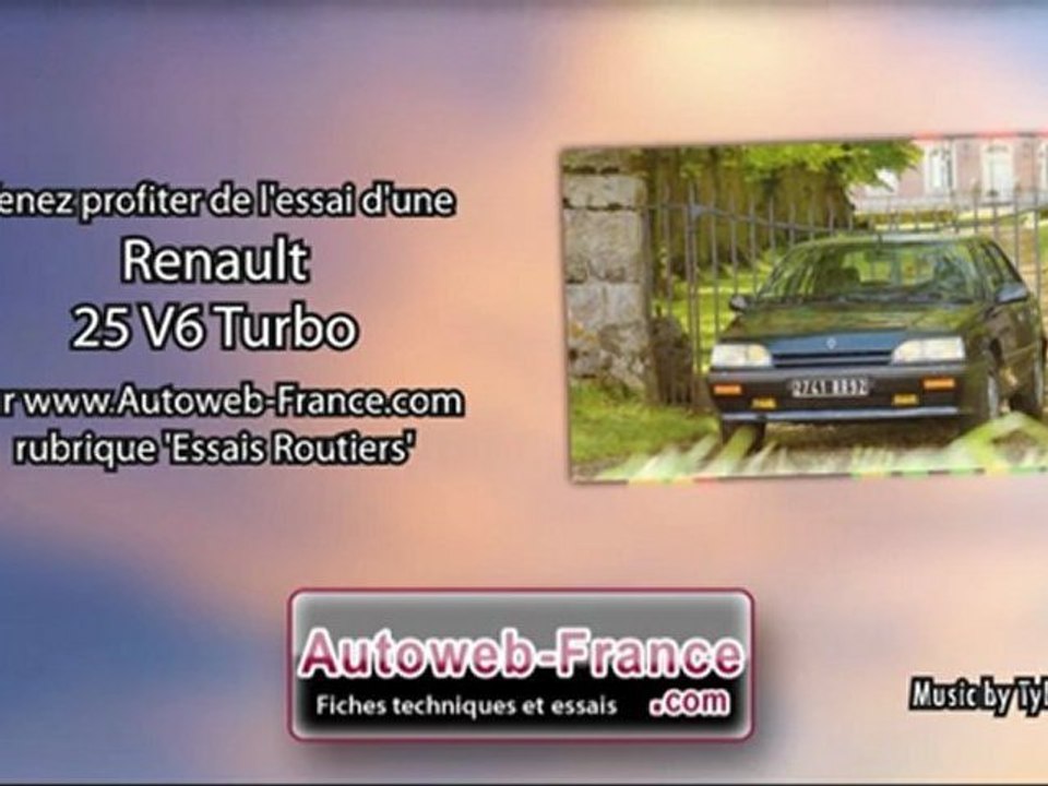 Essai Renault 25 V6 Turbo - Autoweb-France