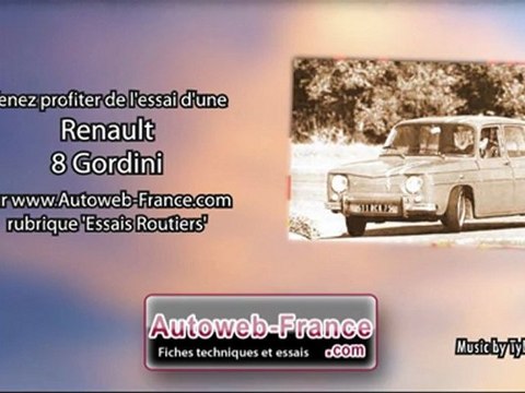 Essai Renault 8 Gordini - Autoweb-France