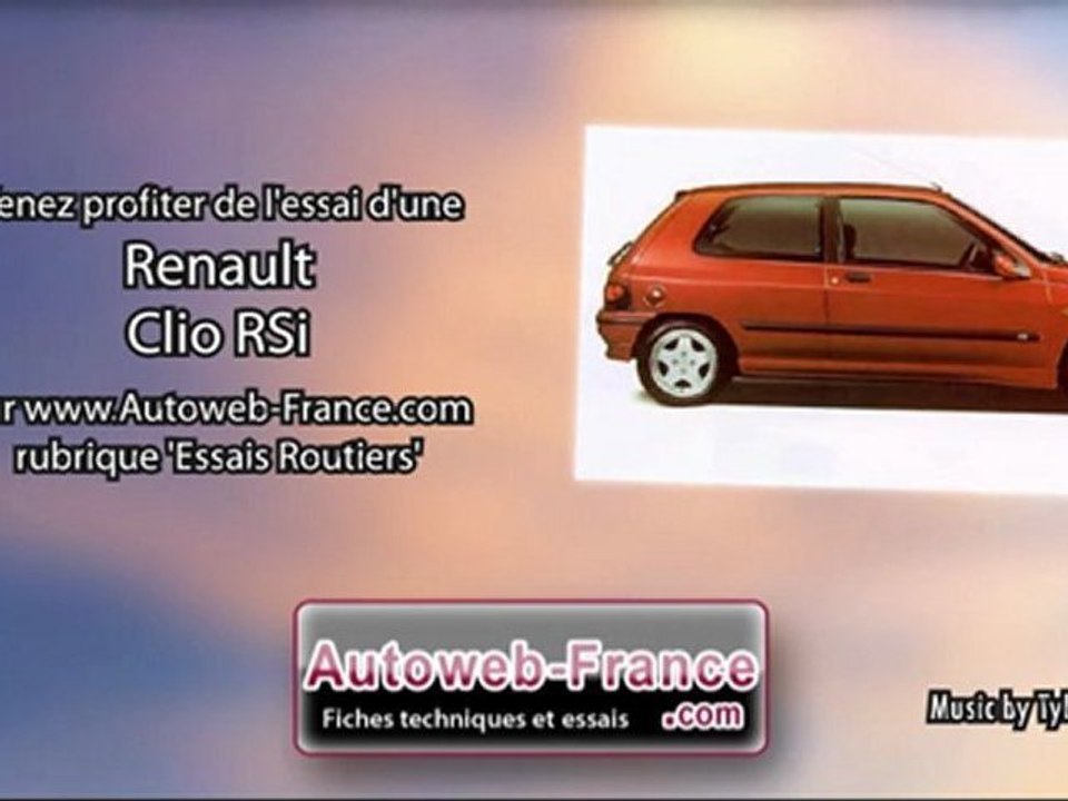 Essai Renault Clio RSi - Autoweb-France