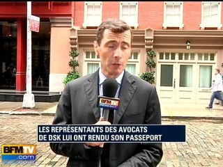 Dominique Strauss-Kahn a récupéré son passeport