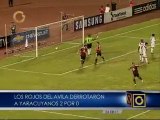 Lara y Caracas ganan en el fútbol