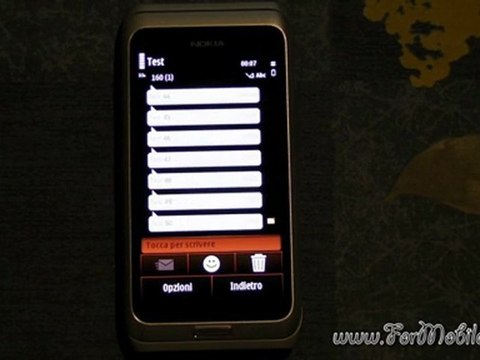 Demo SMS Bombing - Nokia E7