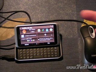 Nokia E7 USB OTG + Kraun mouse = OK !!!